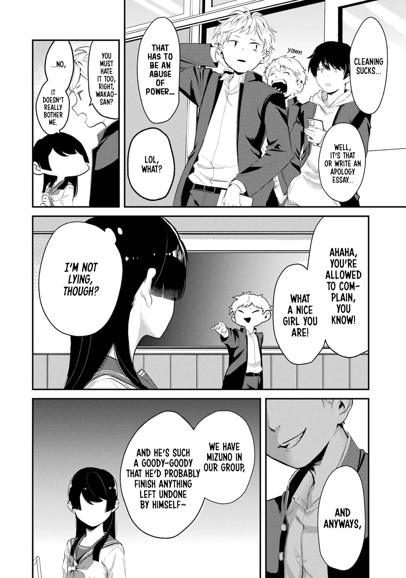 My Seatmate Wakao-san's Face Is Almost Visible but It's Not - Chapter 4 - Page 10