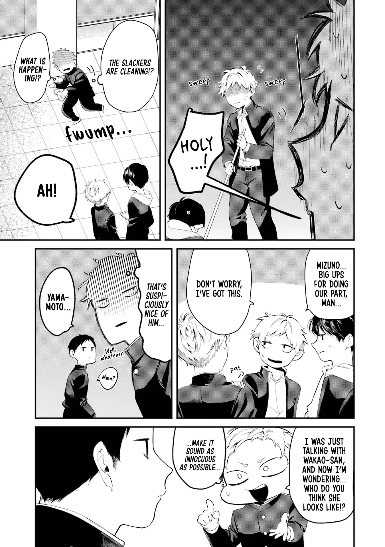 My Seatmate Wakao-san's Face Is Almost Visible but It's Not - Chapter 4 - Page 15