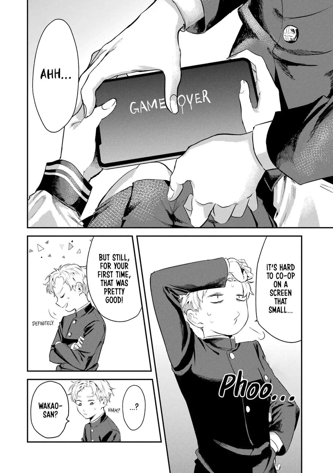 My Seatmate Wakao-san's Face Is Almost Visible but It's Not - Chapter 5 - Page 12
