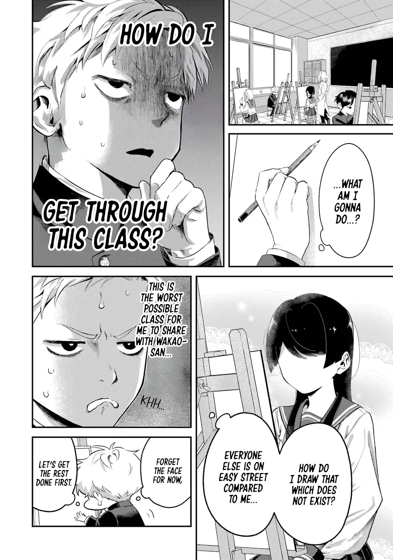 My Seatmate Wakao-san's Face Is Almost Visible but It's Not - Chapter 6 - Page 2