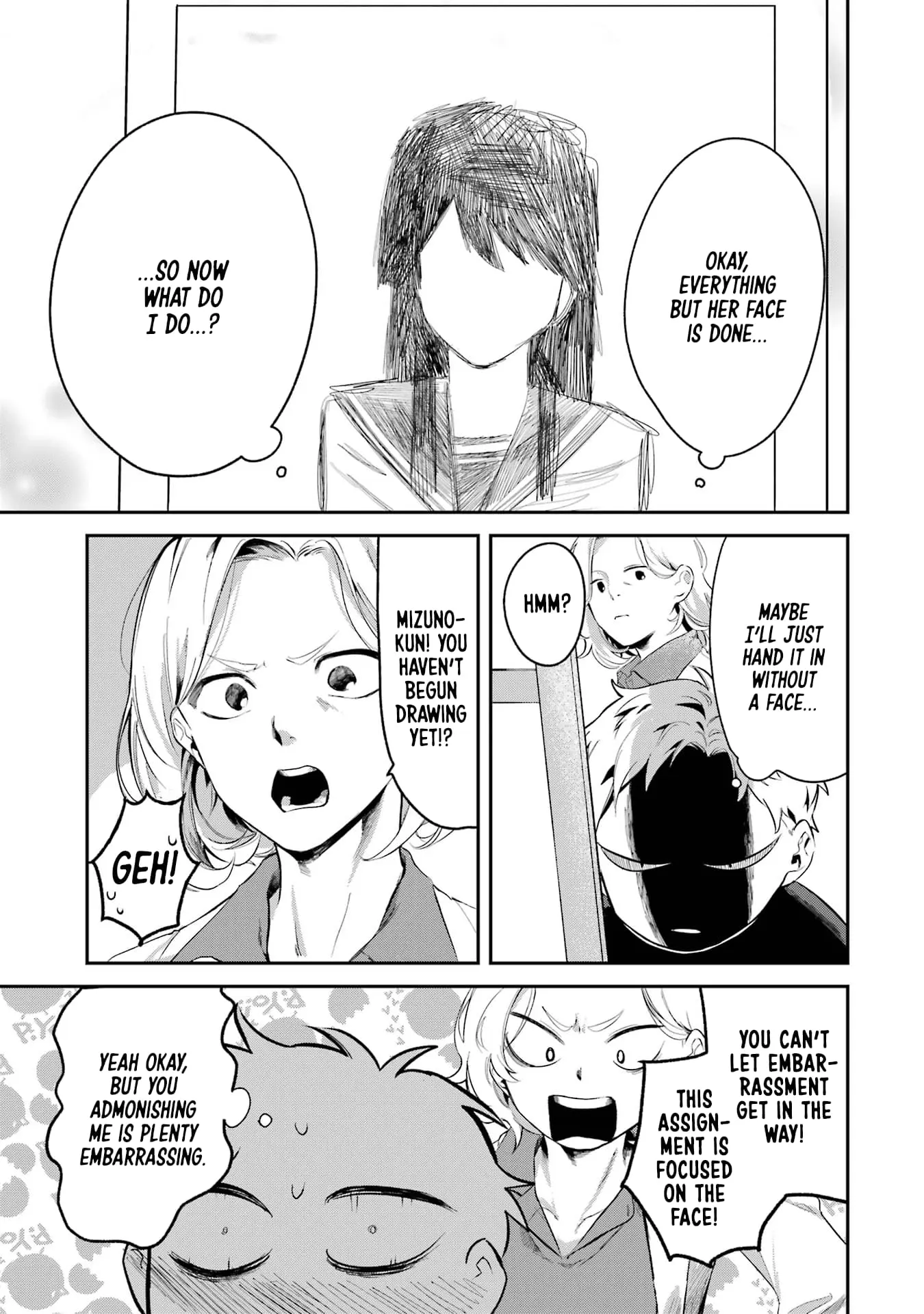 My Seatmate Wakao-san's Face Is Almost Visible but It's Not - Chapter 6 - Page 3