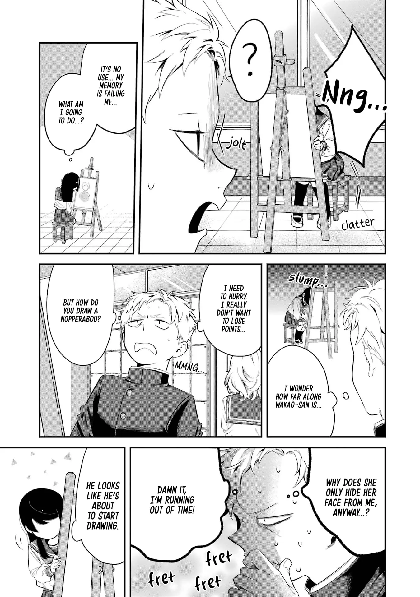 My Seatmate Wakao-san's Face Is Almost Visible but It's Not - Chapter 6 - Page 7