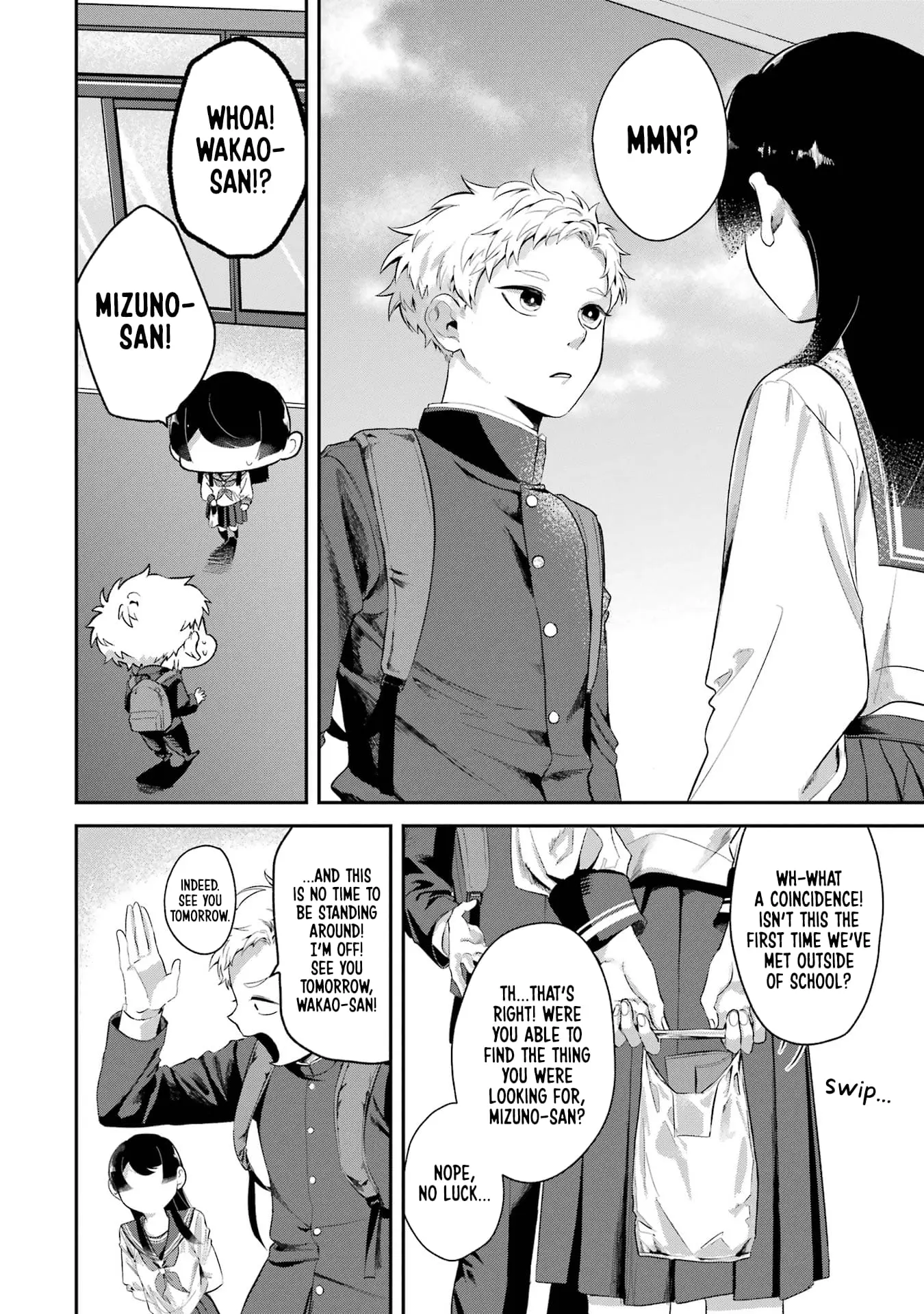 My Seatmate Wakao-san's Face Is Almost Visible but It's Not - Chapter 7 - Page 8