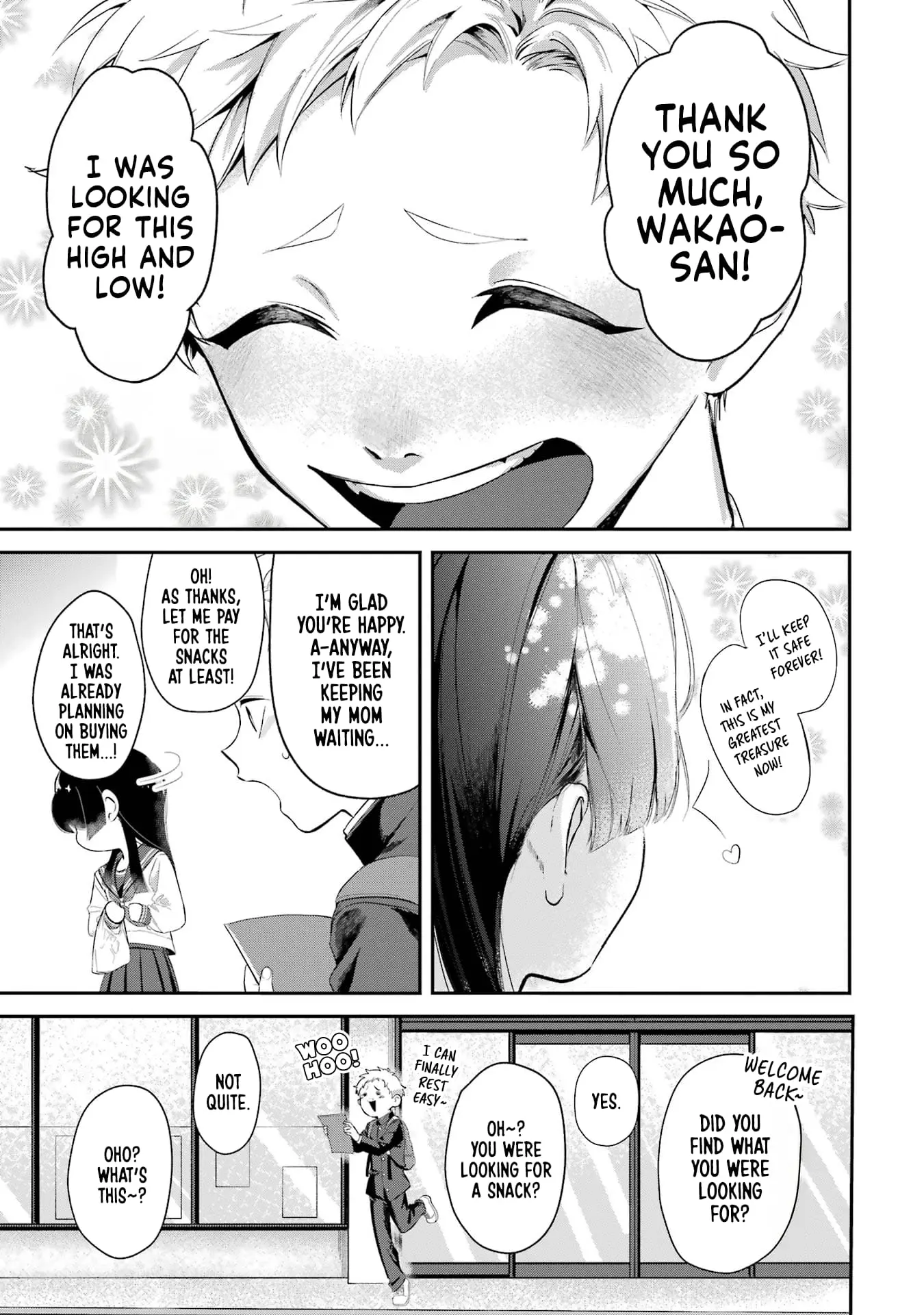 My Seatmate Wakao-san's Face Is Almost Visible but It's Not - Chapter 7 - Page 11