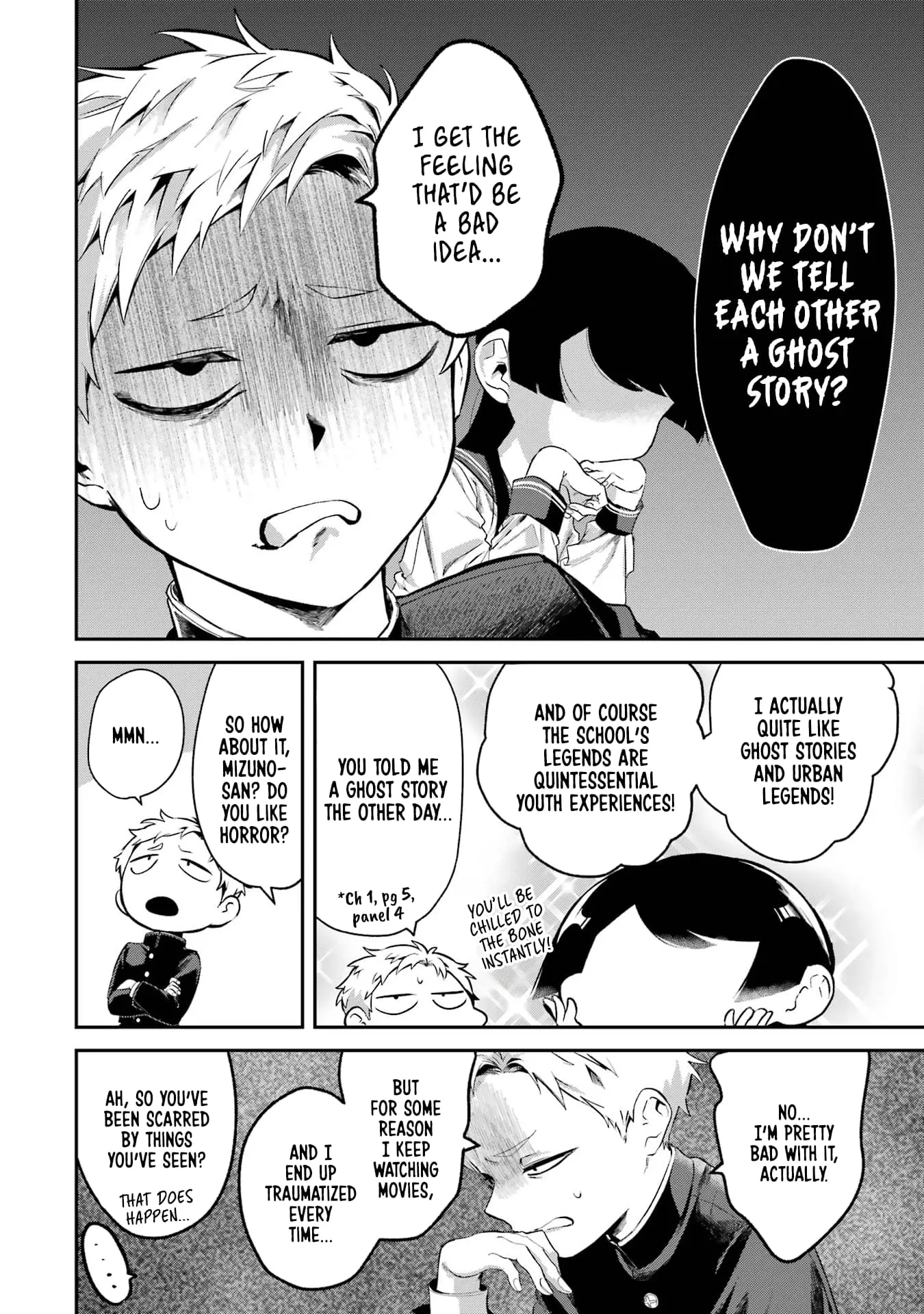 My Seatmate Wakao-san's Face Is Almost Visible but It's Not - Chapter 8 - Page 2