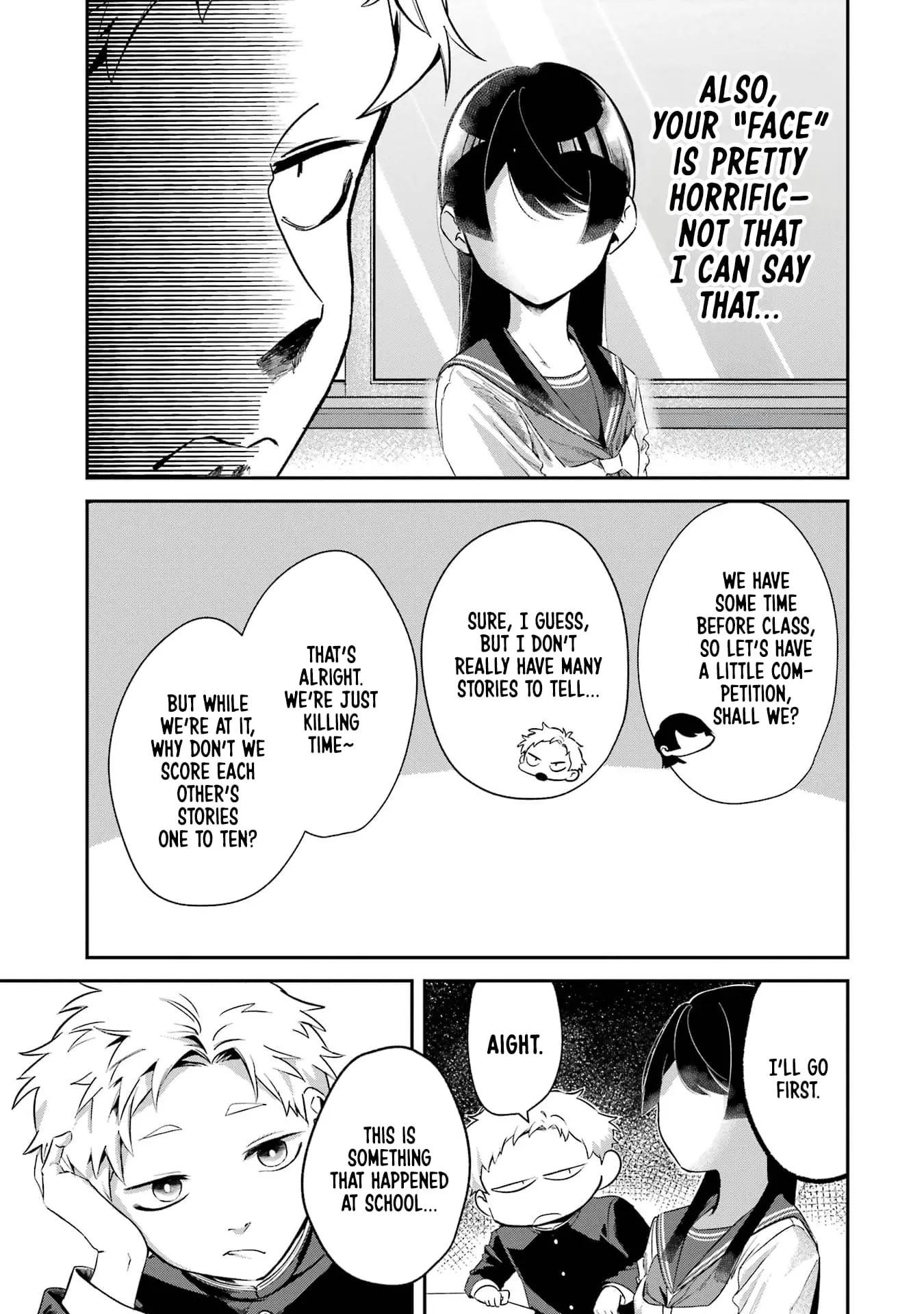 My Seatmate Wakao-san's Face Is Almost Visible but It's Not - Chapter 8 - Page 3