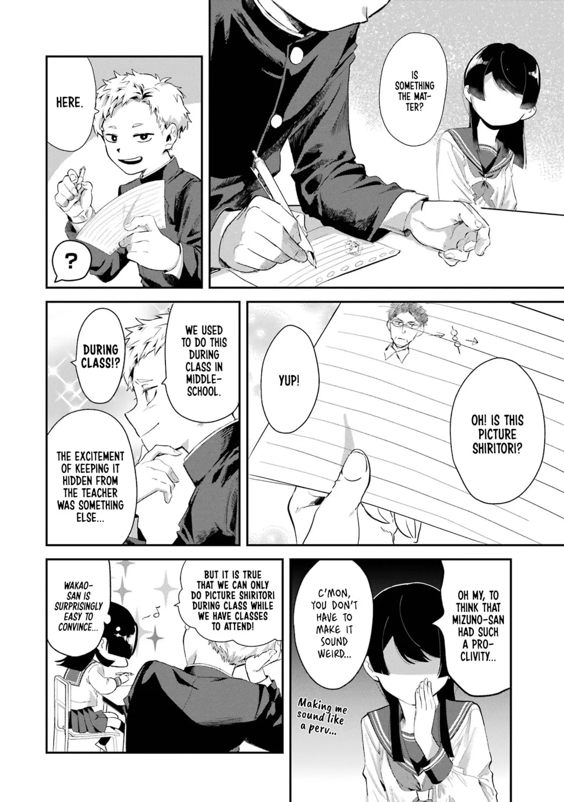 My Seatmate Wakao-san's Face Is Almost Visible but It's Not - Chapter 9 - Page 4