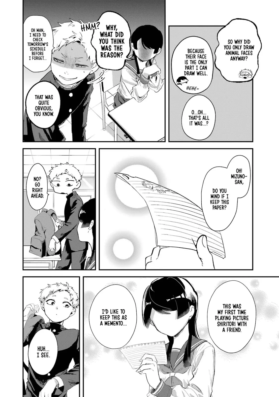 My Seatmate Wakao-san's Face Is Almost Visible but It's Not - Chapter 9 - Page 10
