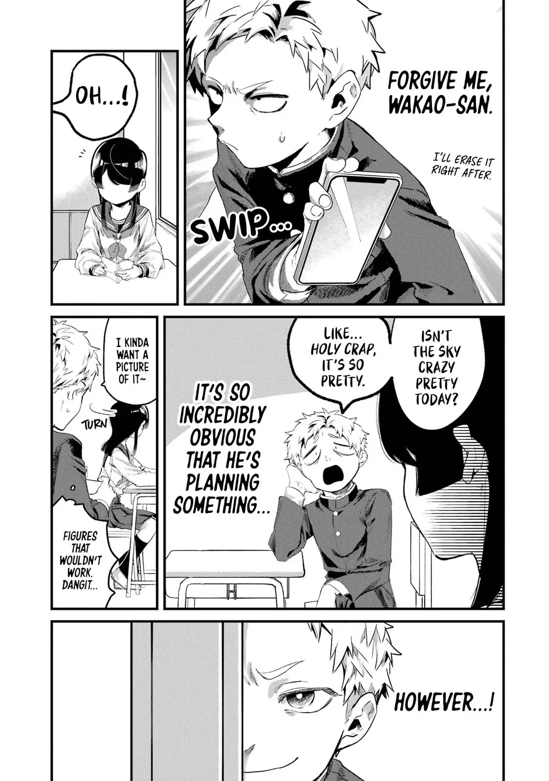 My Seatmate Wakao-san's Face Is Almost Visible but It's Not - Chapter 10 - Page 5