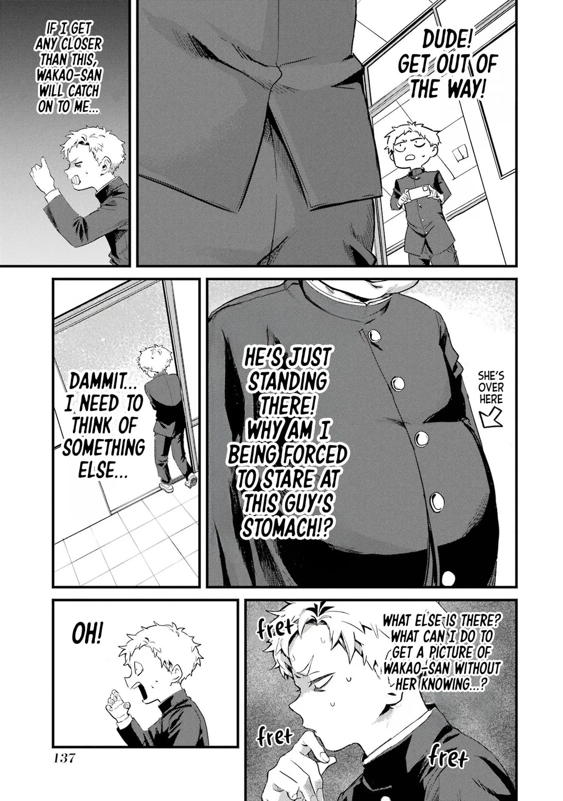 My Seatmate Wakao-san's Face Is Almost Visible but It's Not - Chapter 10 - Page 7