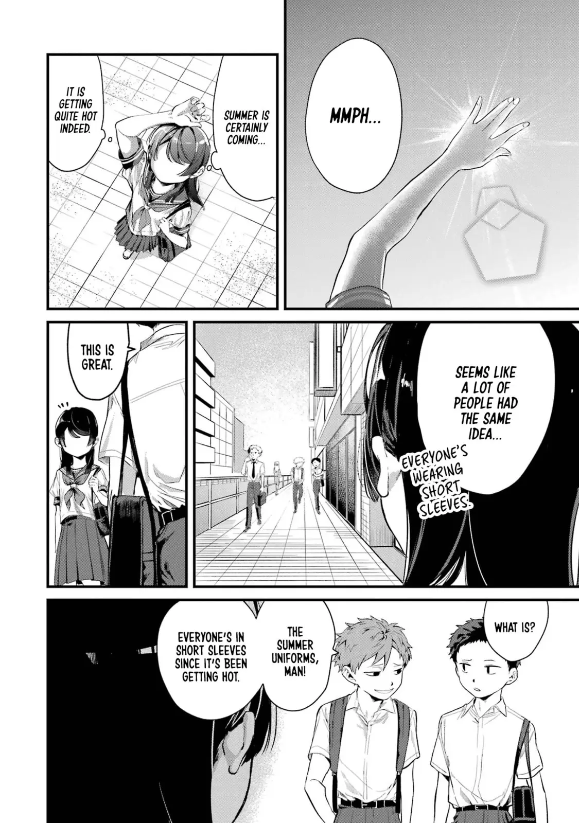 My Seatmate Wakao-san's Face Is Almost Visible but It's Not - Chapter 11 - Page 2