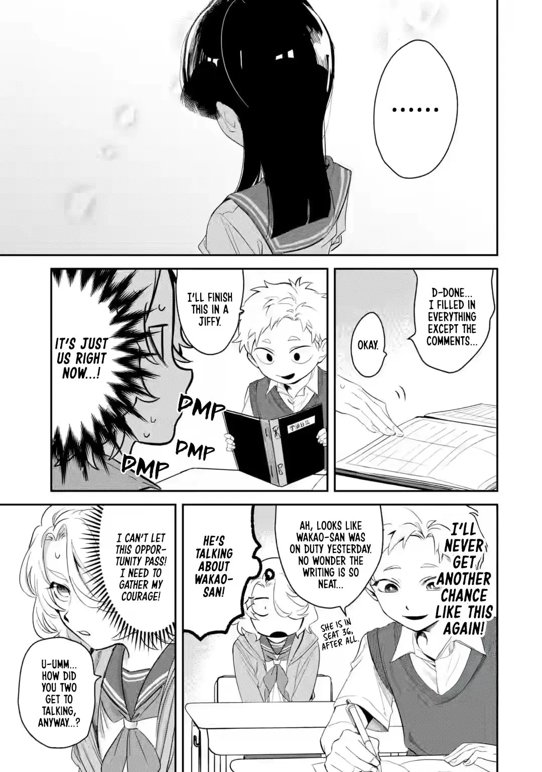 My Seatmate Wakao-san's Face Is Almost Visible but It's Not - Chapter 12 - Page 7