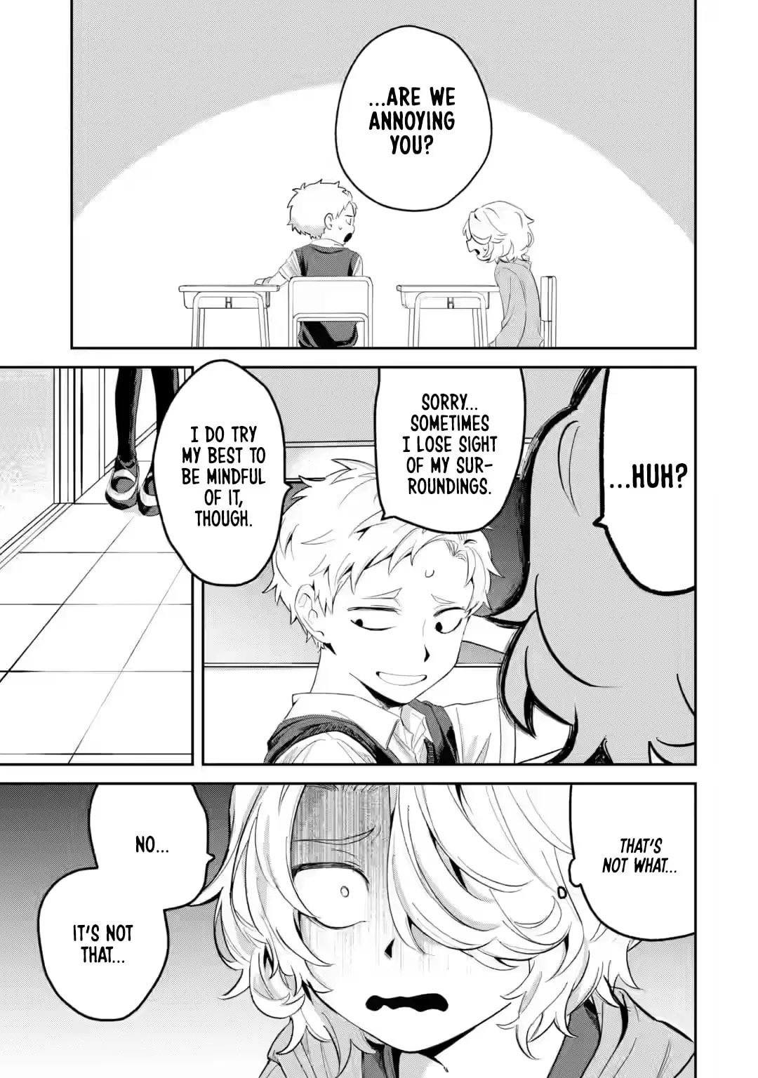 My Seatmate Wakao-san's Face Is Almost Visible but It's Not - Chapter 12 - Page 9