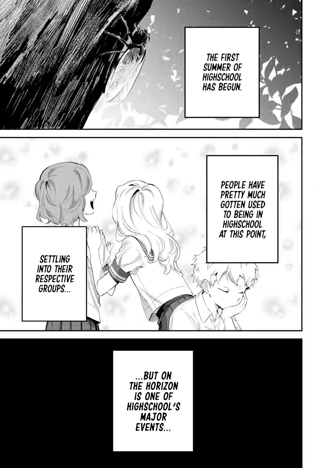 My Seatmate Wakao-san's Face Is Almost Visible but It's Not - Chapter 13 - Page 1
