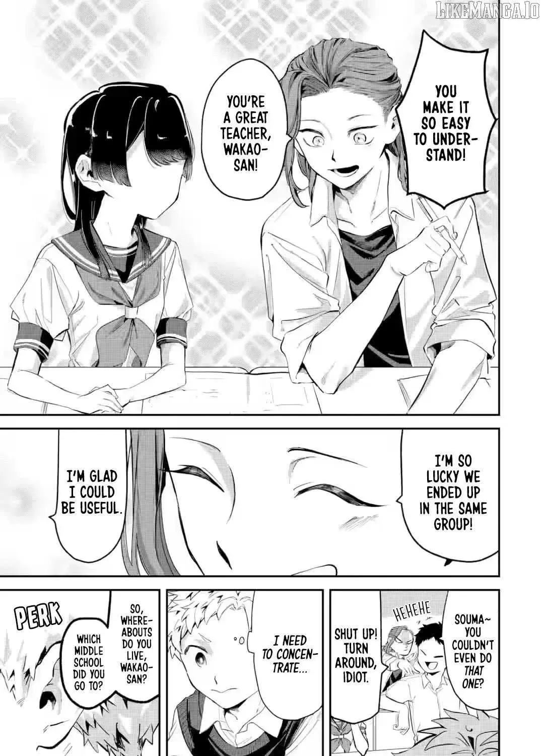 My Seatmate Wakao-san's Face Is Almost Visible but It's Not - Chapter 17 - Page 5
