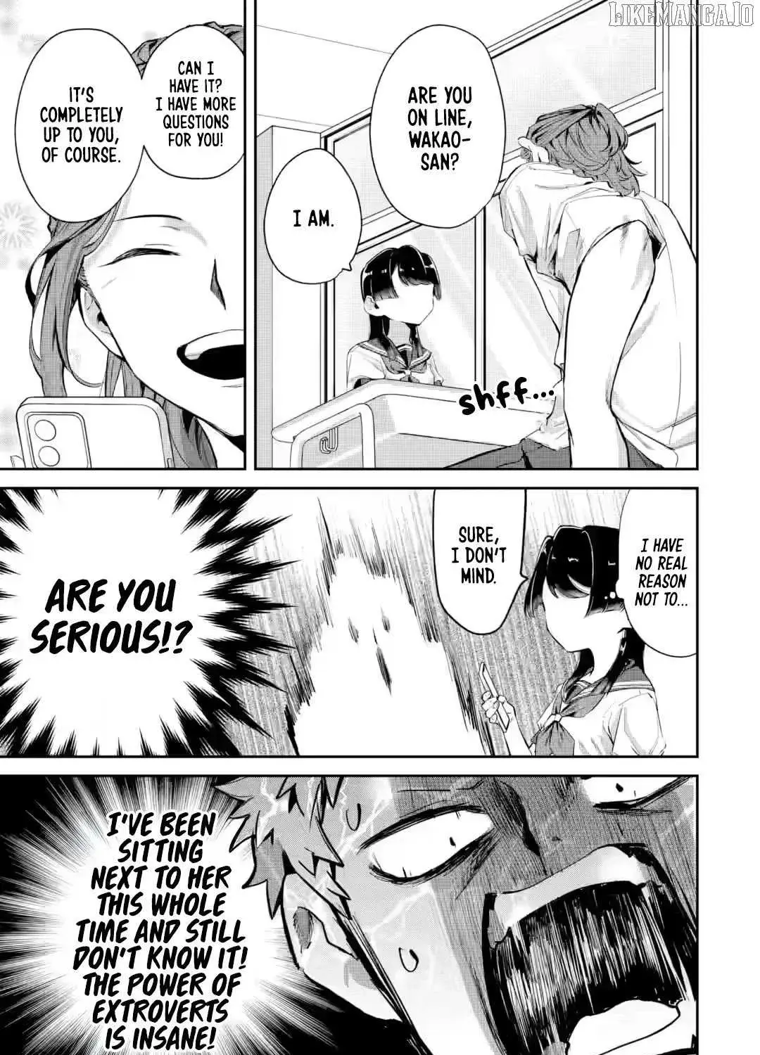 My Seatmate Wakao-san's Face Is Almost Visible but It's Not - Chapter 17 - Page 13