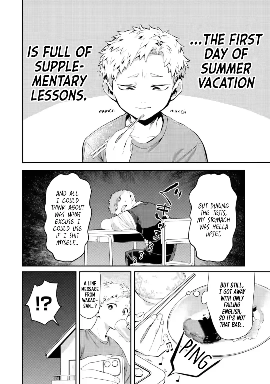 My Seatmate Wakao-san's Face Is Almost Visible but It's Not - Chapter 18 - Page 2