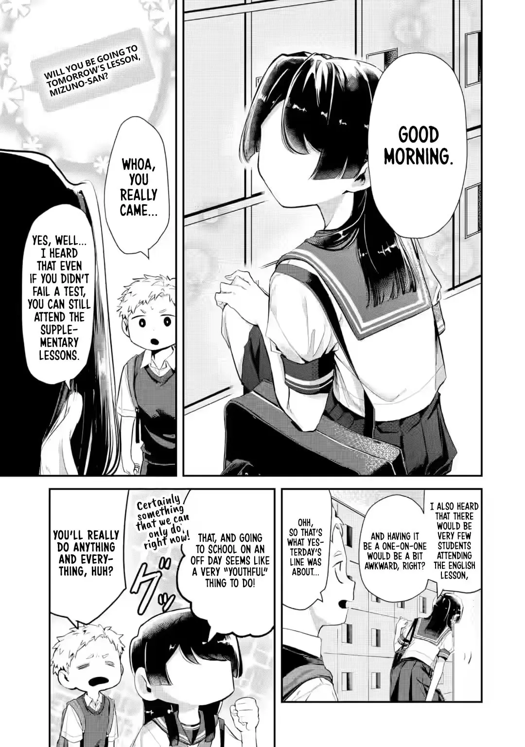 My Seatmate Wakao-san's Face Is Almost Visible but It's Not - Chapter 18 - Page 3