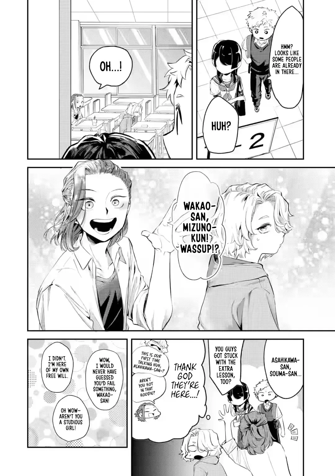 My Seatmate Wakao-san's Face Is Almost Visible but It's Not - Chapter 18 - Page 4