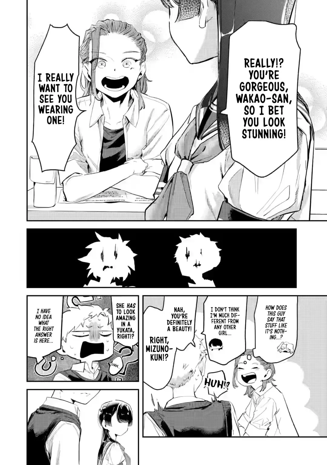 My Seatmate Wakao-san's Face Is Almost Visible but It's Not - Chapter 18 - Page 8
