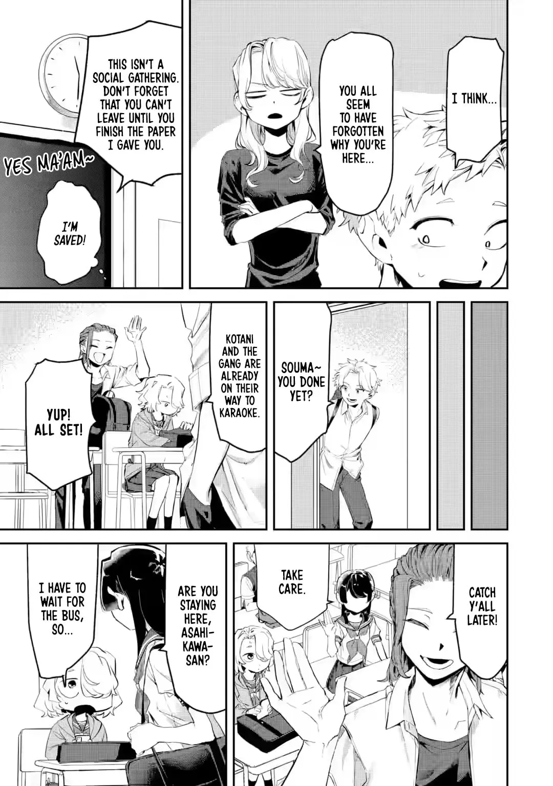 My Seatmate Wakao-san's Face Is Almost Visible but It's Not - Chapter 18 - Page 9