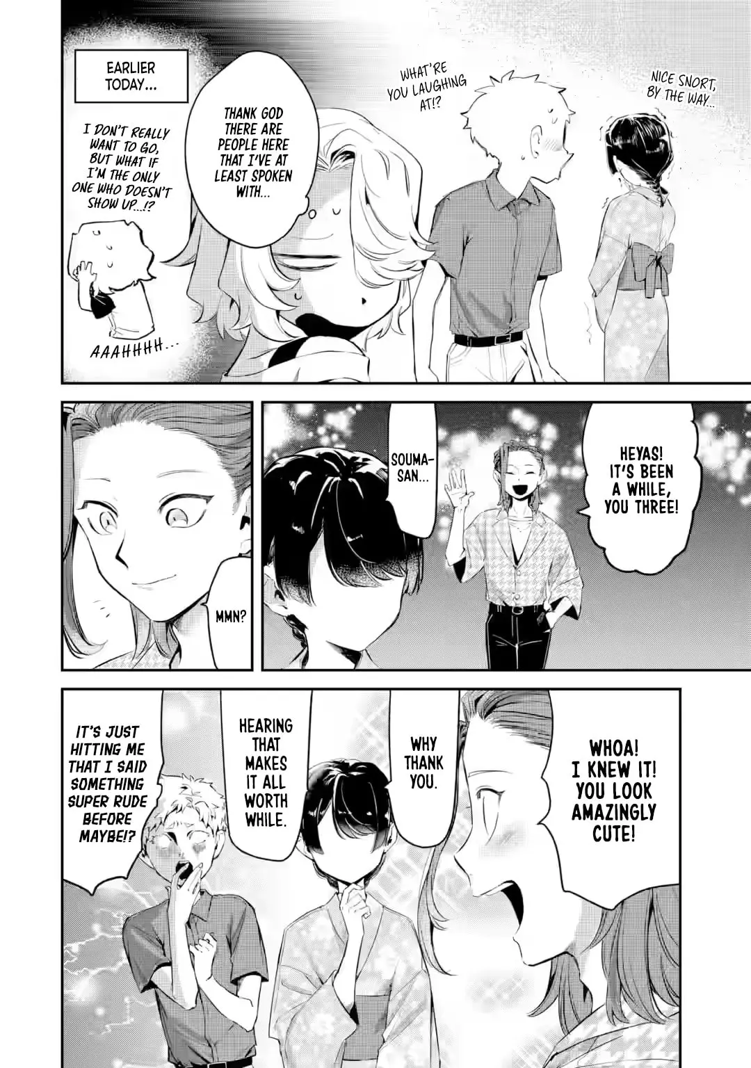 My Seatmate Wakao-san's Face Is Almost Visible but It's Not - Chapter 19 - Page 4