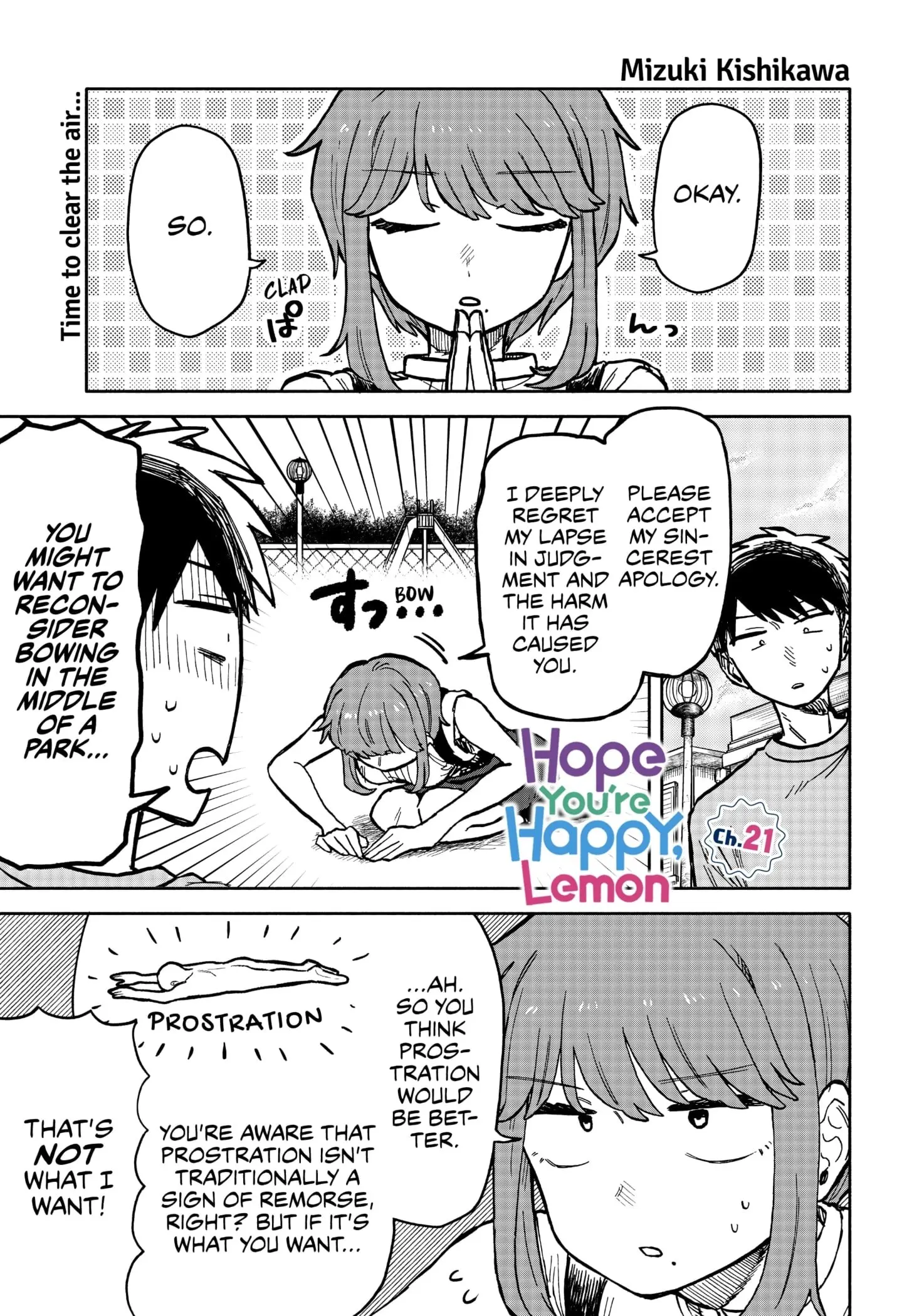 Hope You're Happy, Lemon - Chapter 21 - Page 1