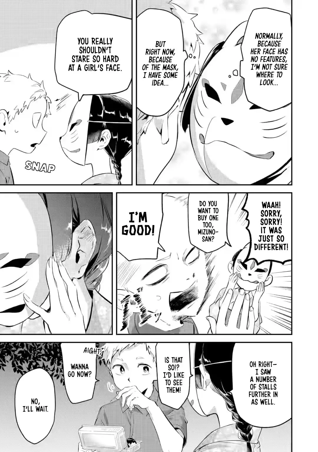 My Seatmate Wakao-san's Face Is Almost Visible but It's Not - Chapter 19 - Page 9