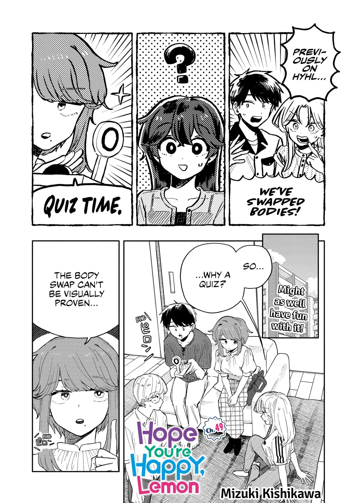 Hope You're Happy, Lemon - Chapter 49 - Page 1