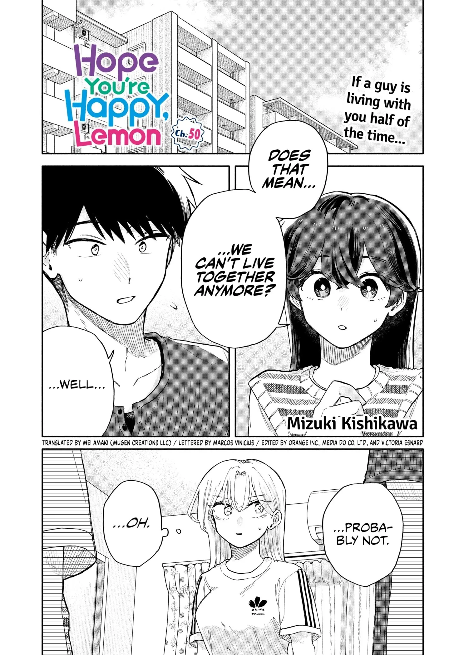 Hope You're Happy, Lemon - Chapter 50 - Page 1