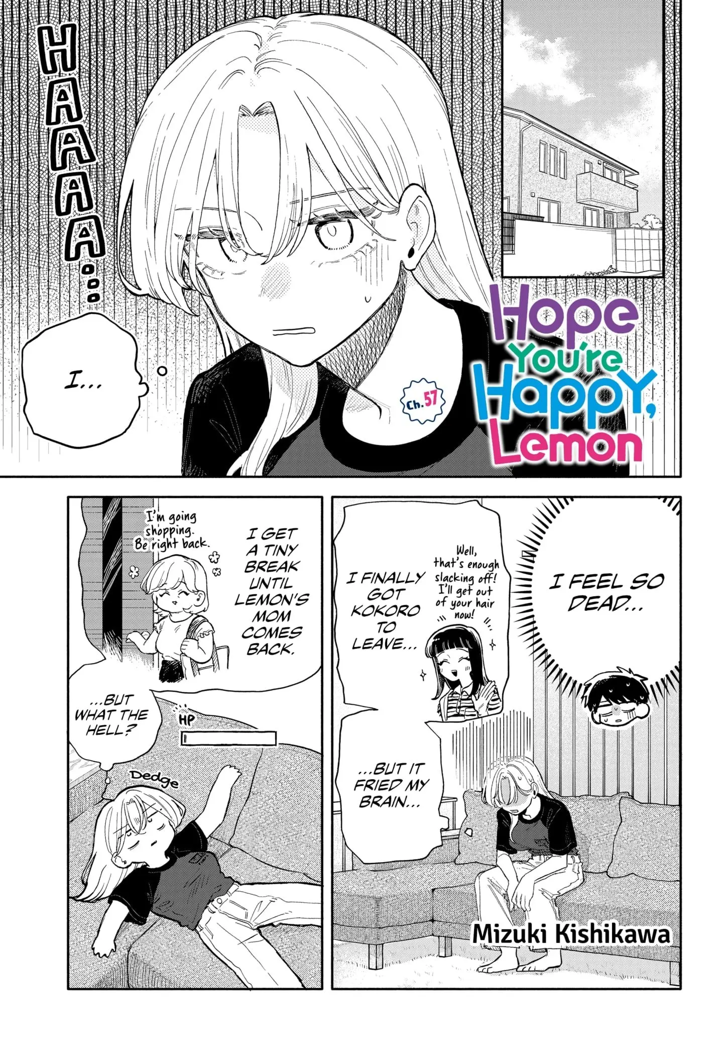 Hope You're Happy, Lemon - Chapter 57 - Page 1