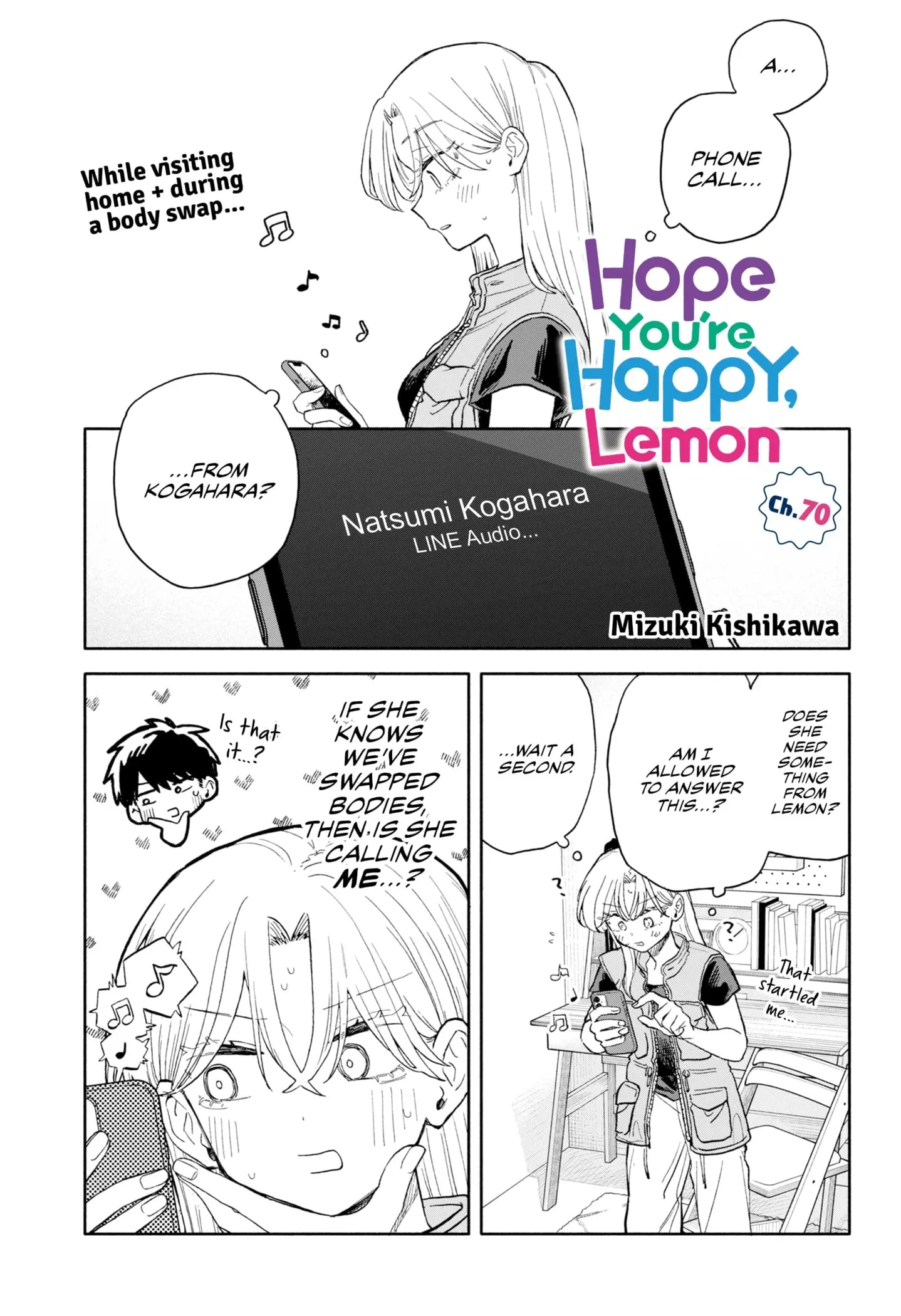 Hope You're Happy, Lemon - Chapter 70 - Page 1