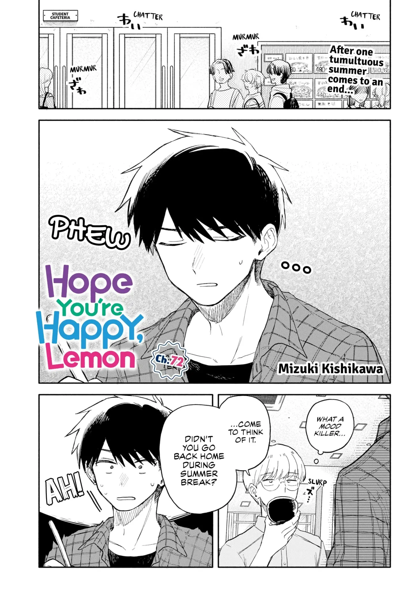 Hope You're Happy, Lemon - Chapter 72 - Page 1