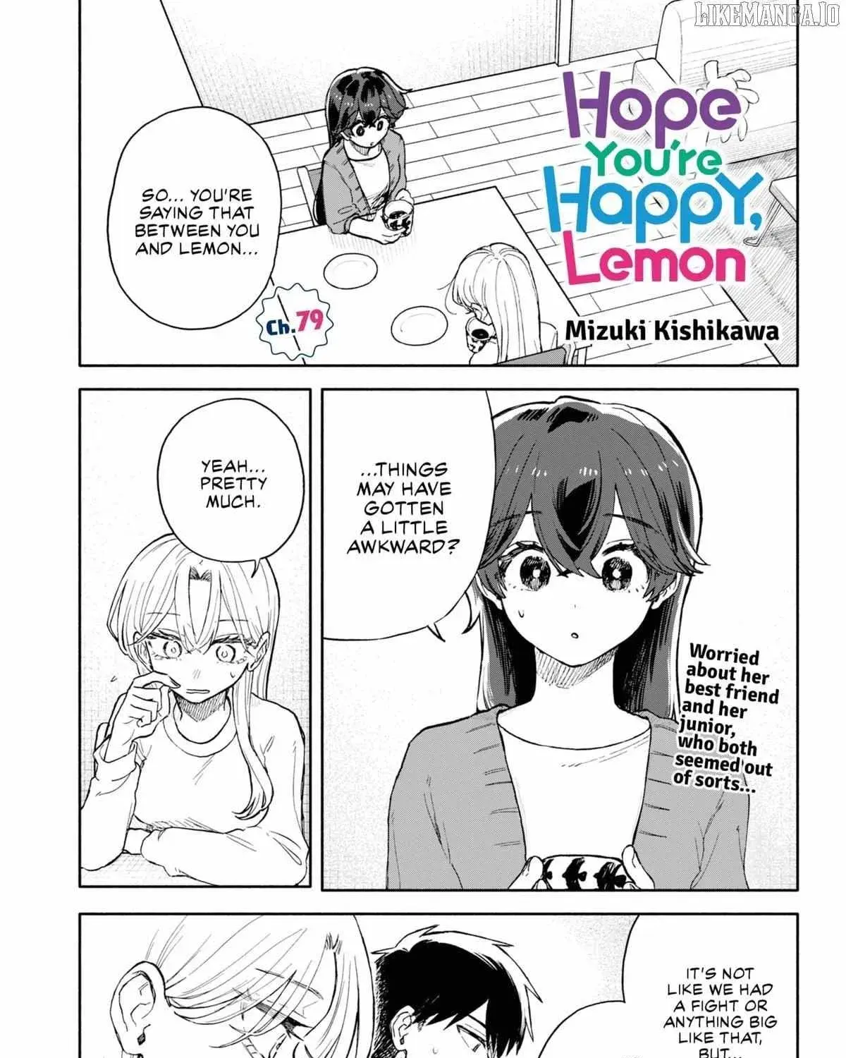 Hope You're Happy, Lemon - Chapter 79 - Page 1