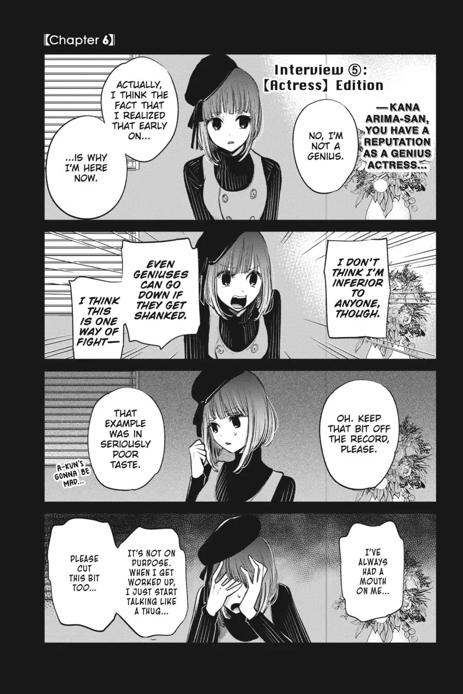 OSHI NO KO - Chapter 6 - Page 1