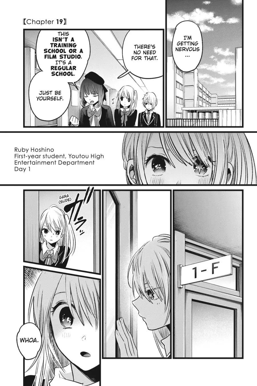 OSHI NO KO - Chapter 19 - Page 1