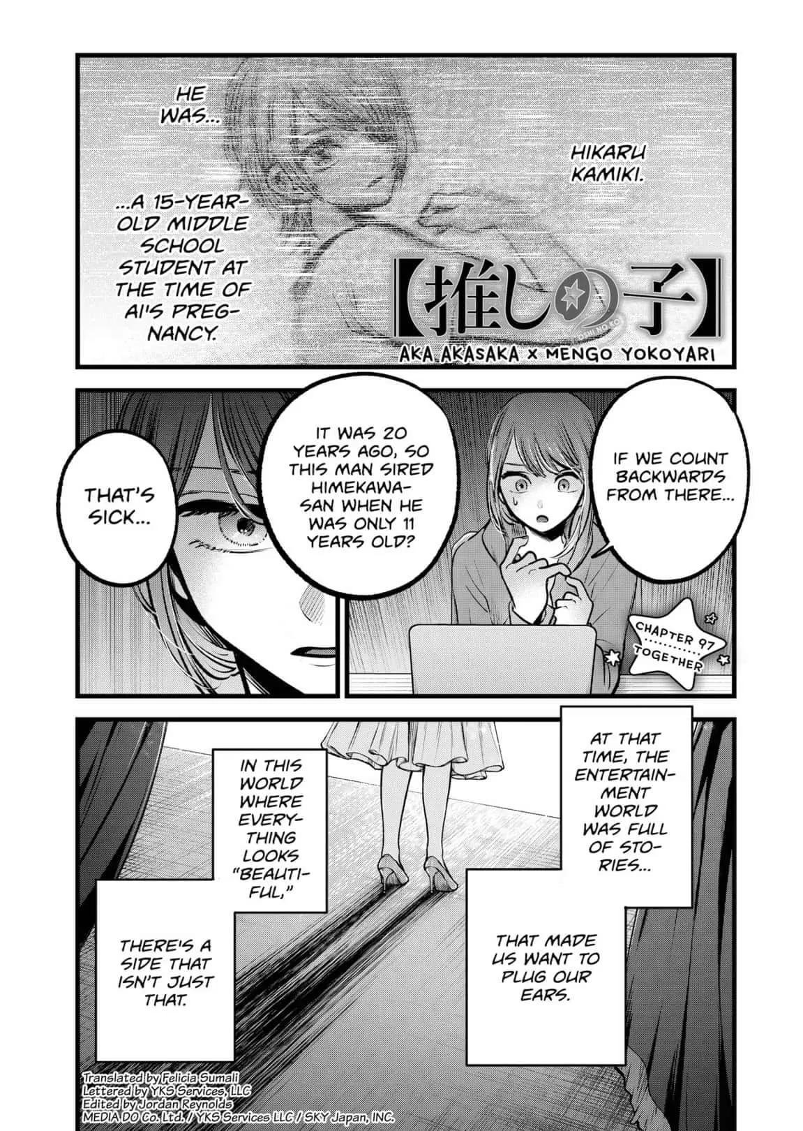 OSHI NO KO - Chapter 97 - Page 1
