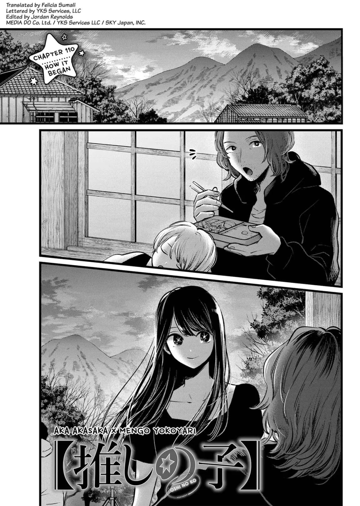 OSHI NO KO - Chapter 110 - Page 1