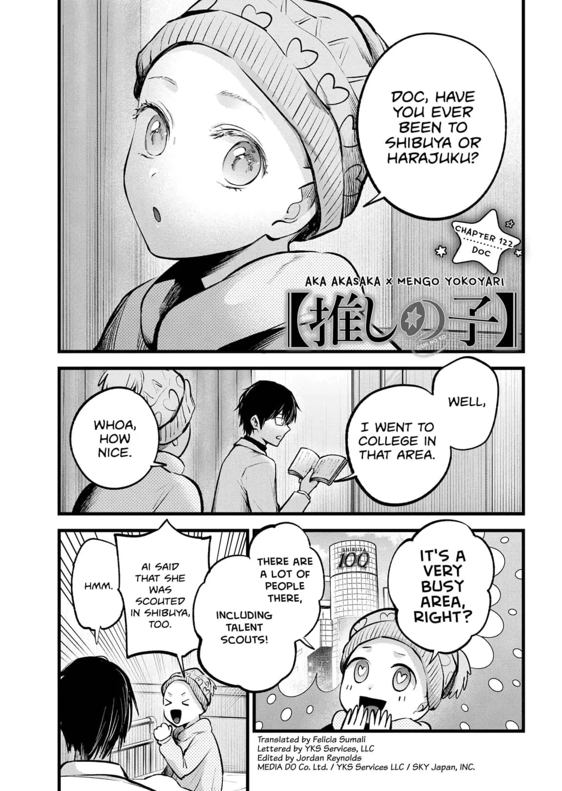 OSHI NO KO - Chapter 122 - Page 1