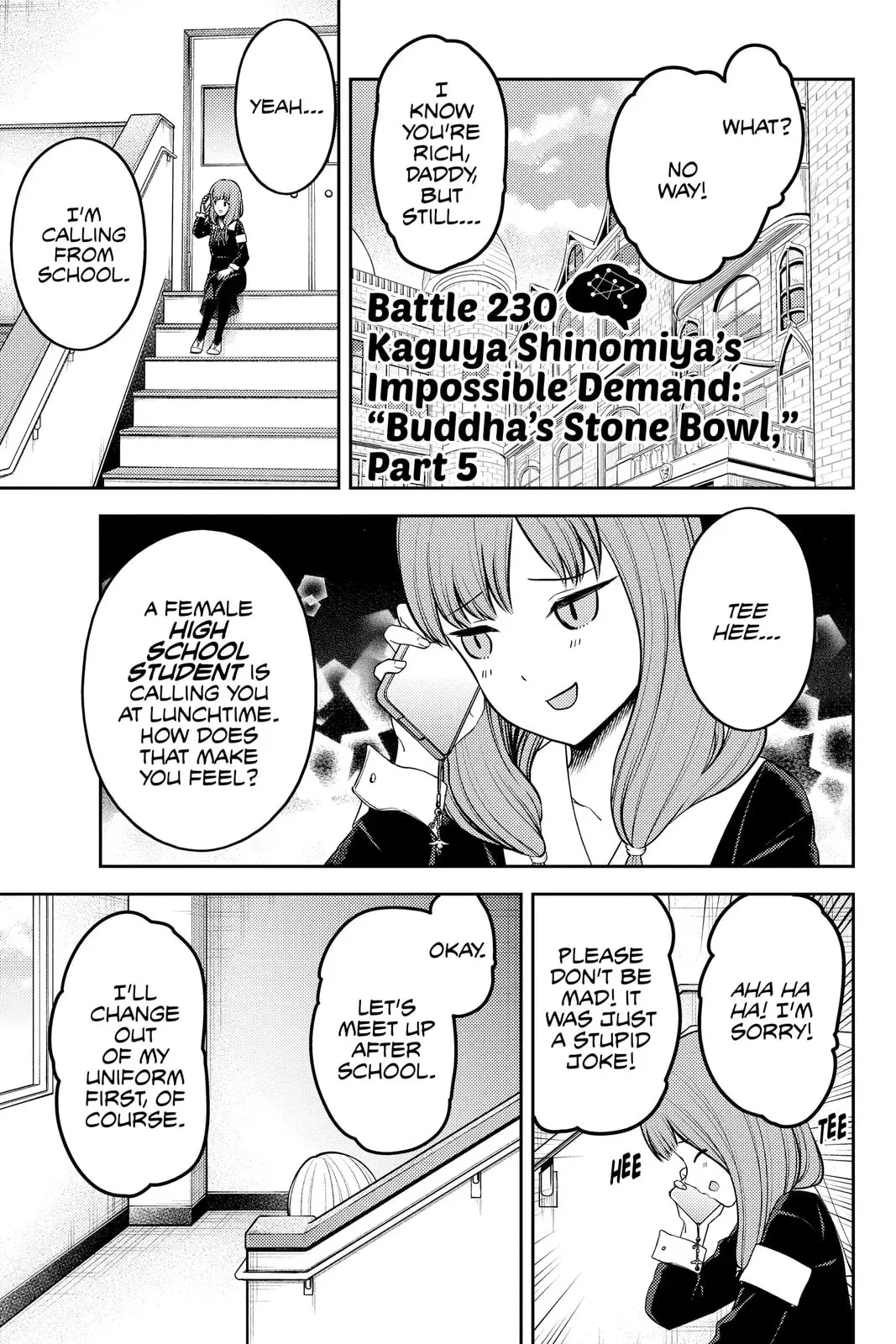 Kaguya-sama: Love is War (Colored) - Chapter 230 - Page 1