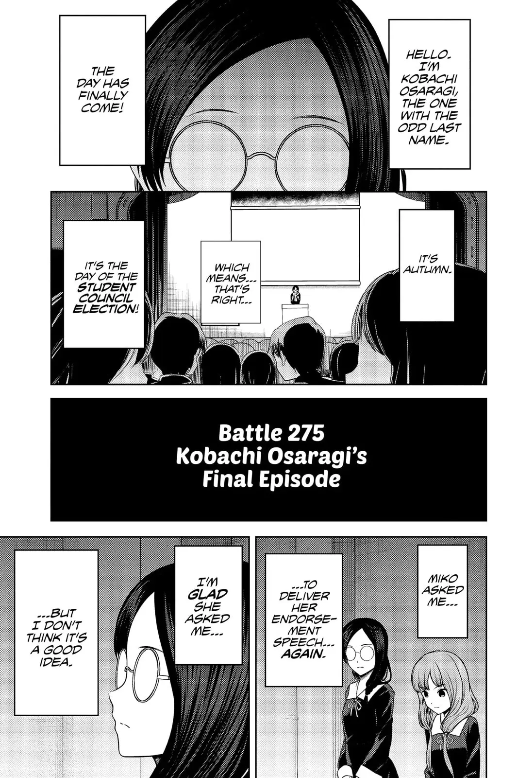 Kaguya-sama: Love is War (Colored) - Chapter 275 - Page 1