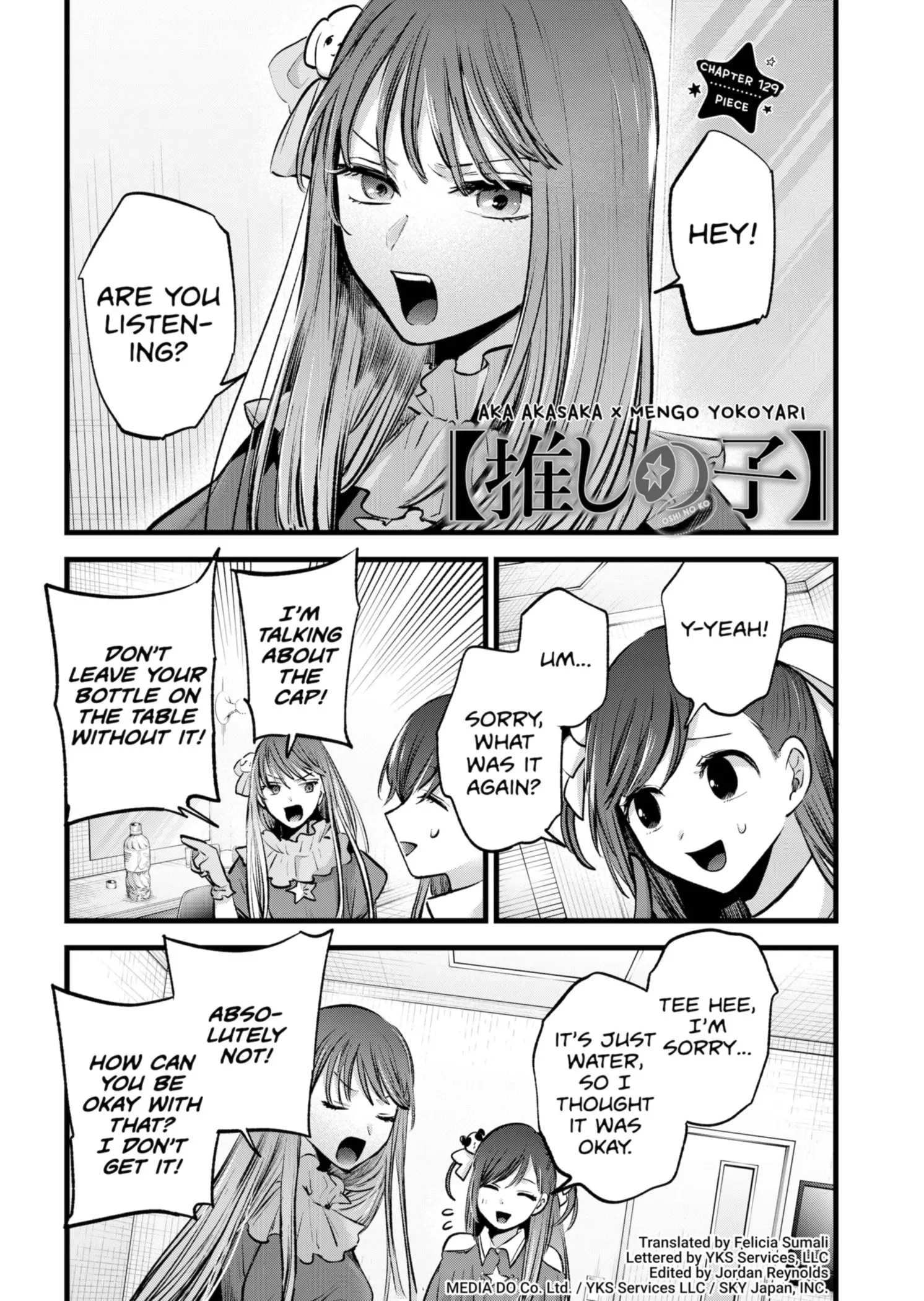 OSHI NO KO - Chapter 129 - Page 1