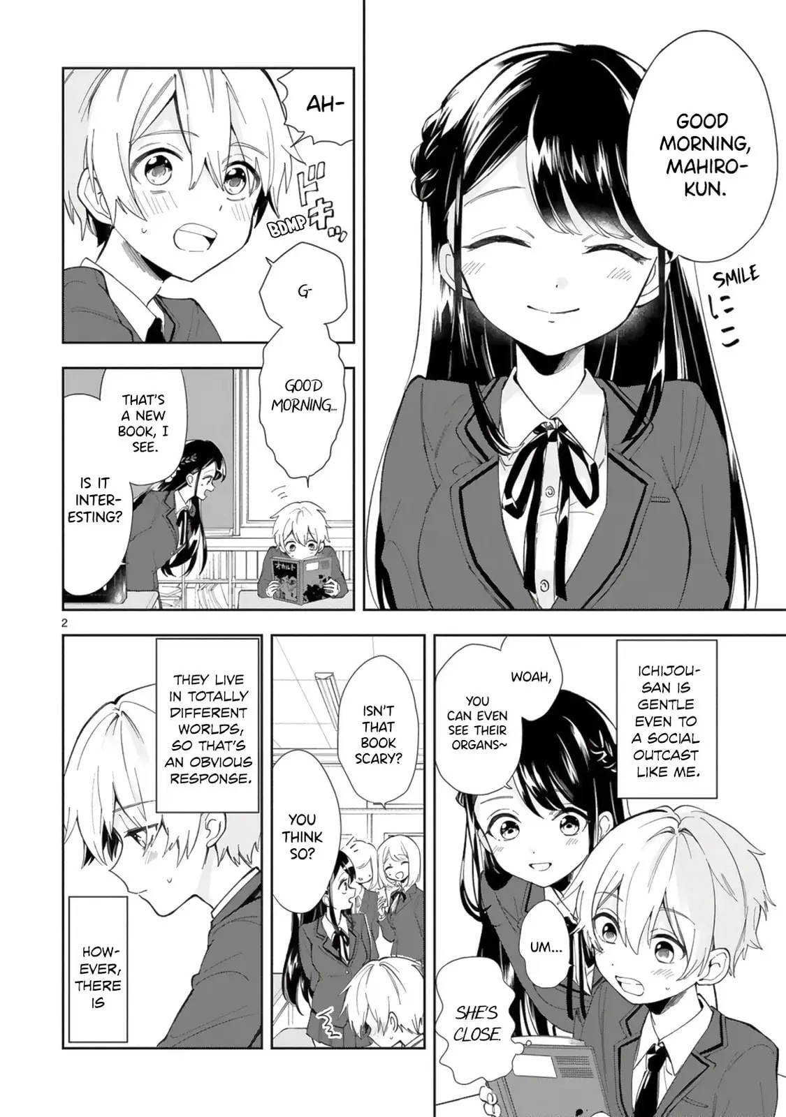 Ichijou-San Wa Kao Ni Deyasui - Chapter 0 - Page 4