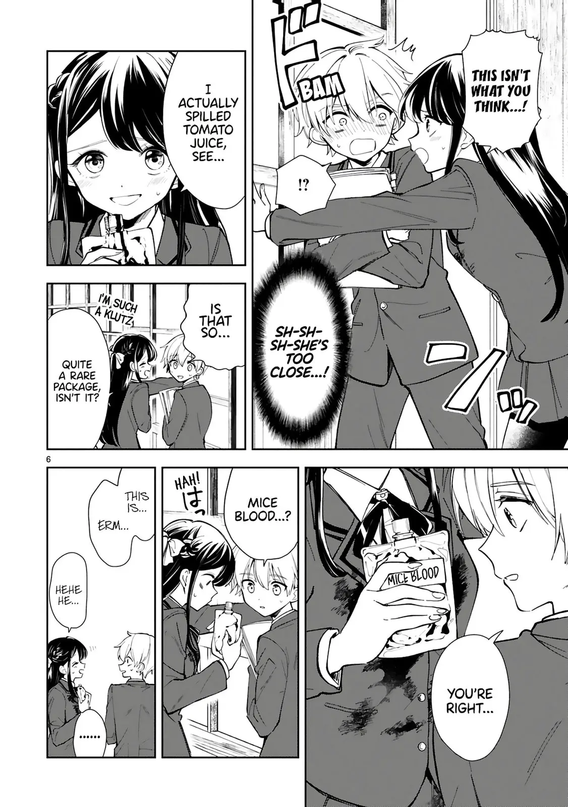 Ichijou-San Wa Kao Ni Deyasui - Chapter 1 - Page 8