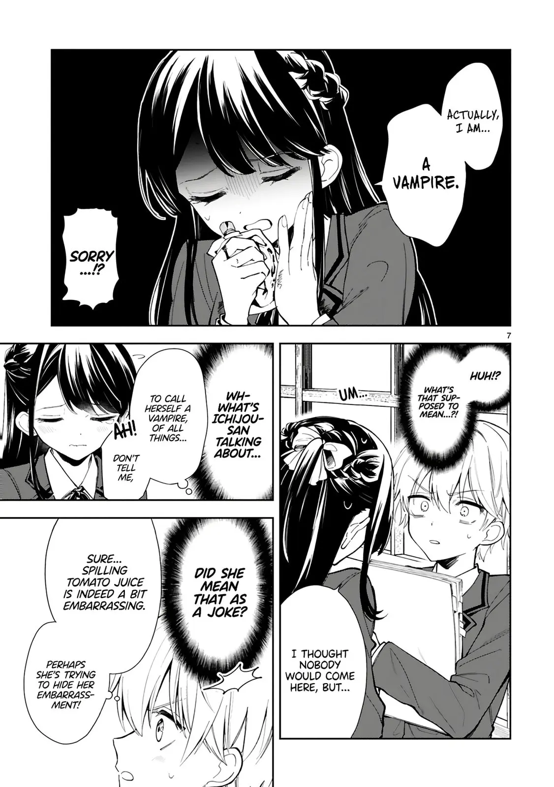Ichijou-San Wa Kao Ni Deyasui - Chapter 1 - Page 9