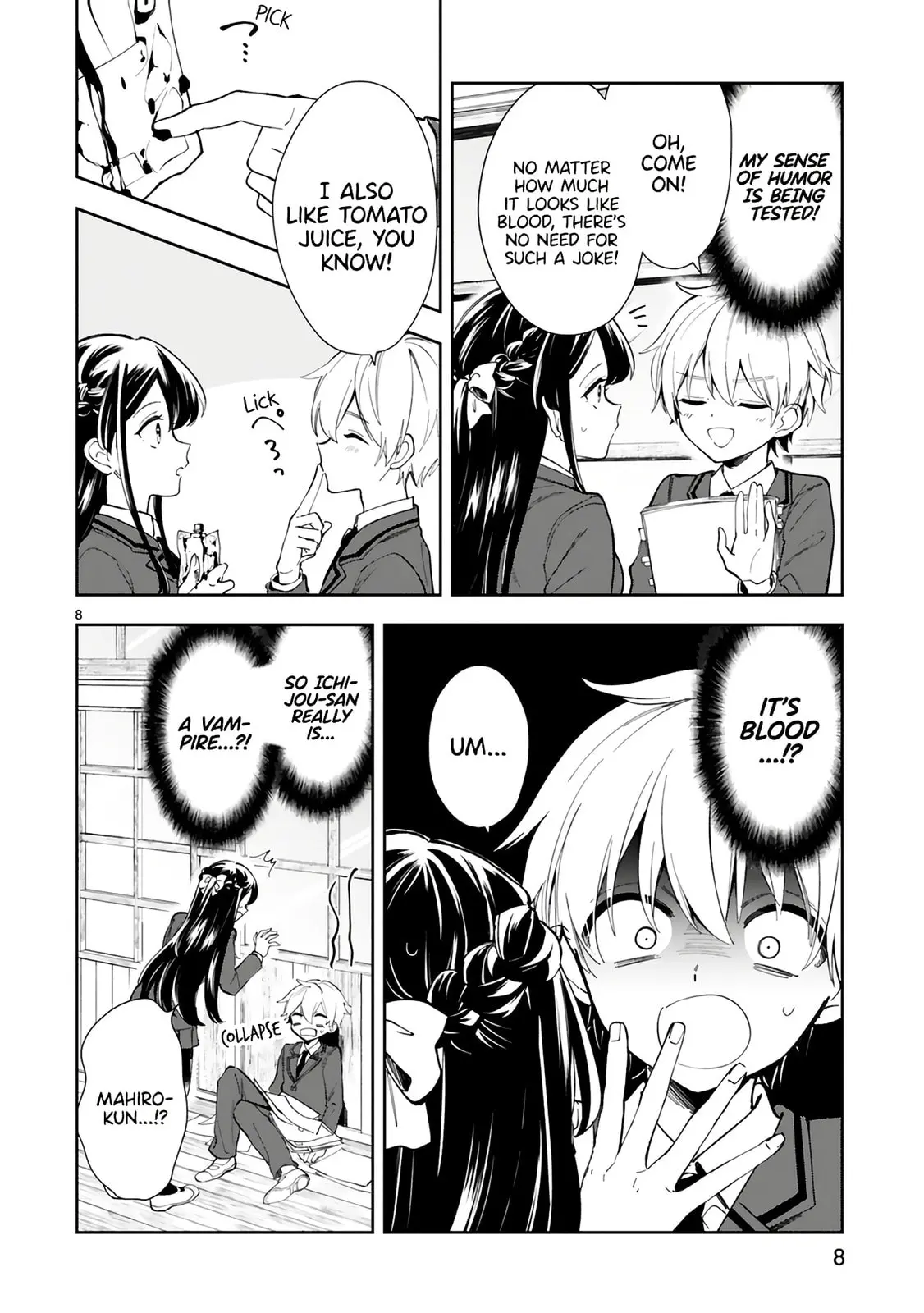 Ichijou-San Wa Kao Ni Deyasui - Chapter 1 - Page 10