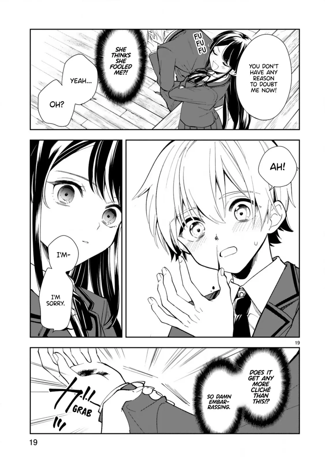 Ichijou-San Wa Kao Ni Deyasui - Chapter 1 - Page 21
