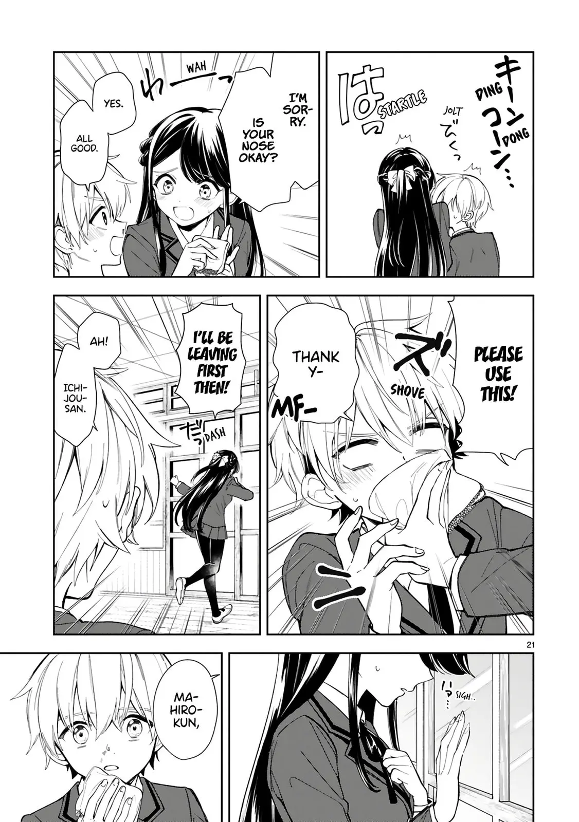 Ichijou-San Wa Kao Ni Deyasui - Chapter 1 - Page 23