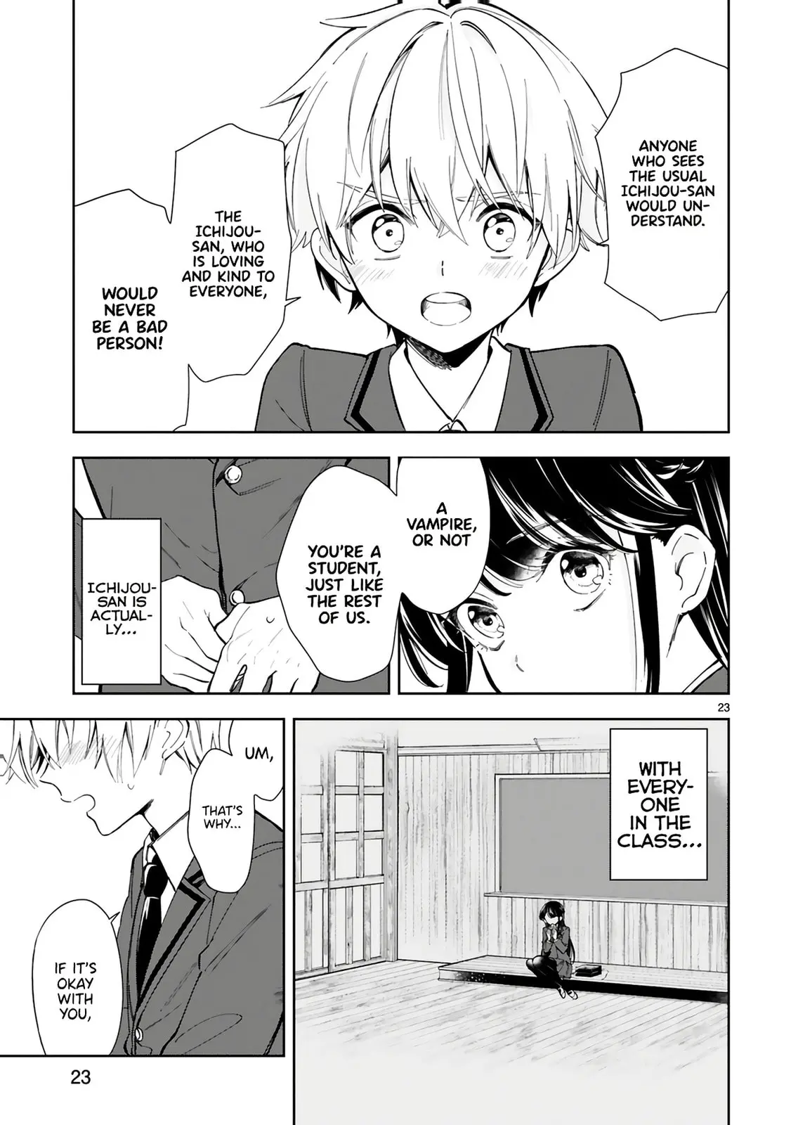 Ichijou-San Wa Kao Ni Deyasui - Chapter 1 - Page 25