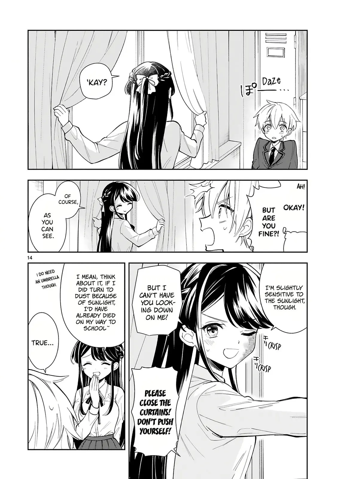 Ichijou-San Wa Kao Ni Deyasui - Chapter 2 - Page 14
